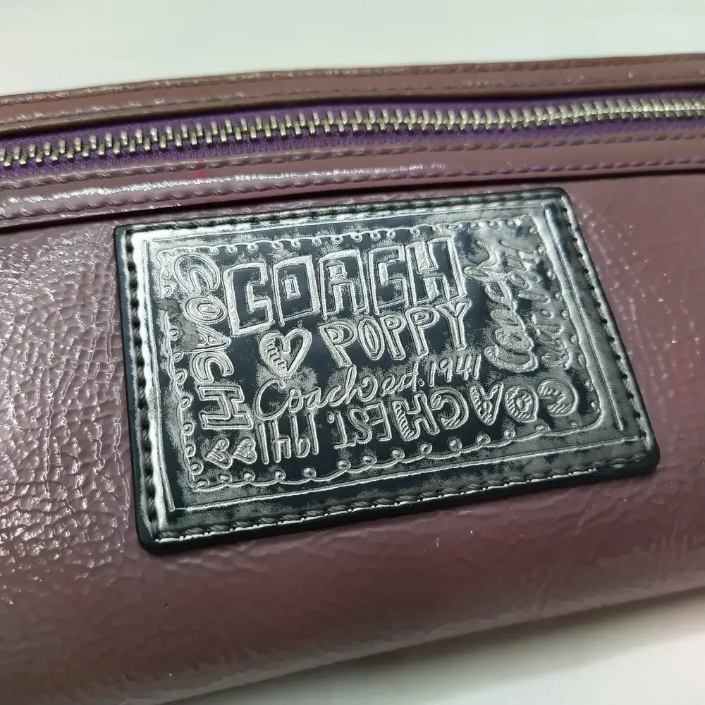 Coach poppy purple